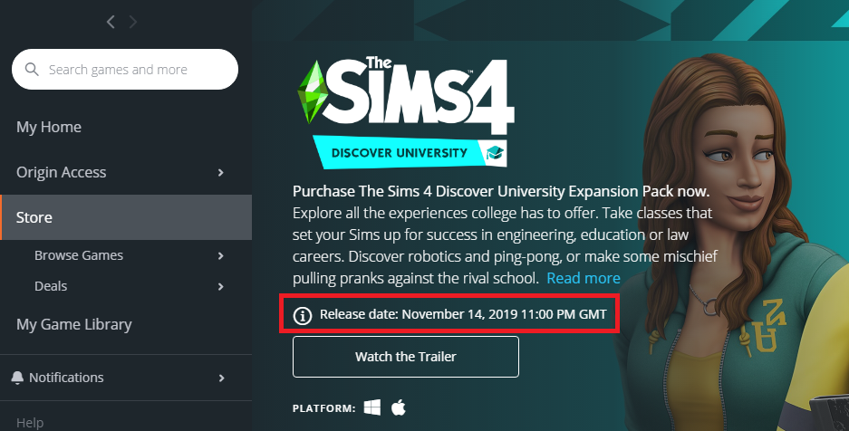 Sims 4 Won T Download On Mac